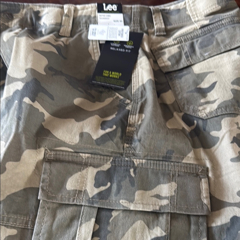 Lee Men's Cargo Shorts - Camouflage